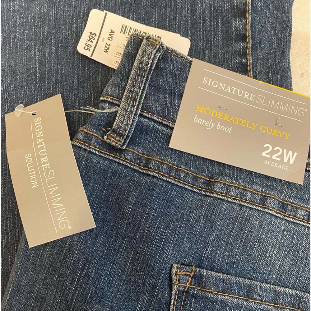 CJ Banks Signature Slimming Skinny Jeans Size 22W